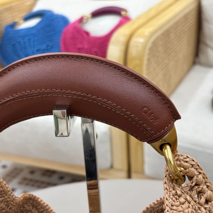 Chloé Bolso «Banana» de rafia