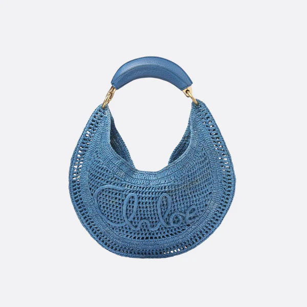 Chloé Bolso «Banana» de rafia