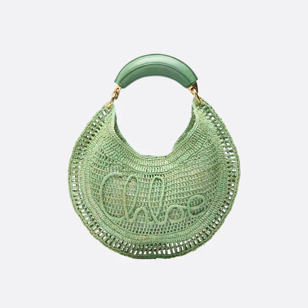 Chloé Bolso «Banana» de rafia