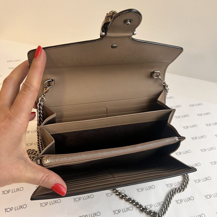 Gucci – Bolso Dionysus Mini GG Supreme Monogram Beige