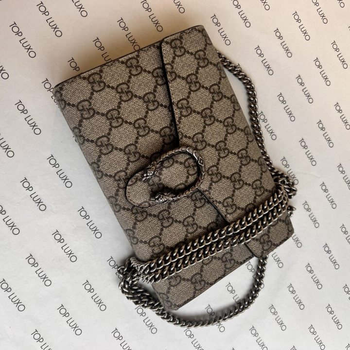 Gucci – Bolso Dionysus Mini GG Supreme Monogram Beige