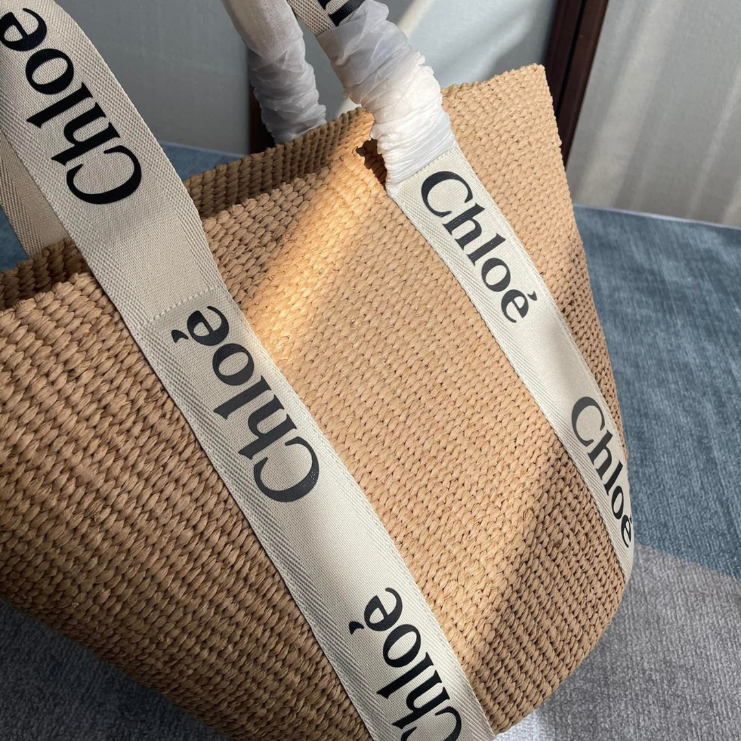 Chloé - Bolso grande tipo cesta Woody