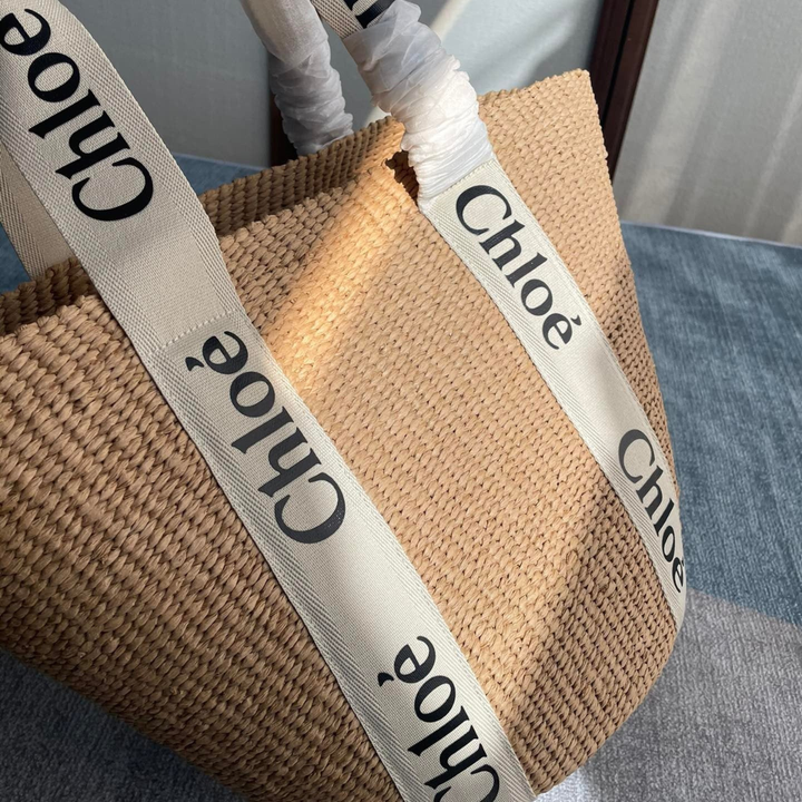 Chloé - Bolso grande tipo cesta Woody