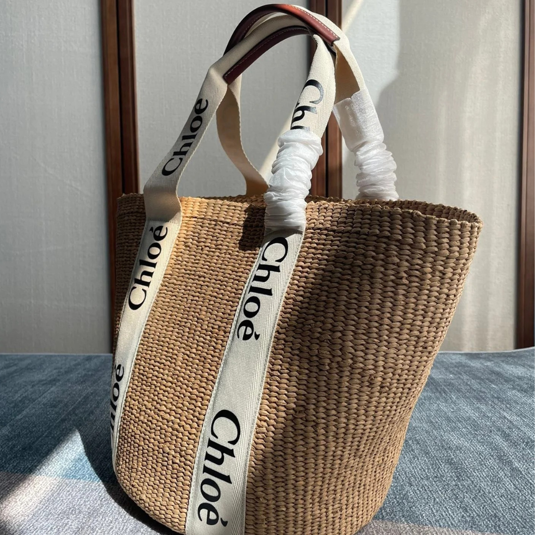 Chloé - Bolso grande tipo cesta Woody