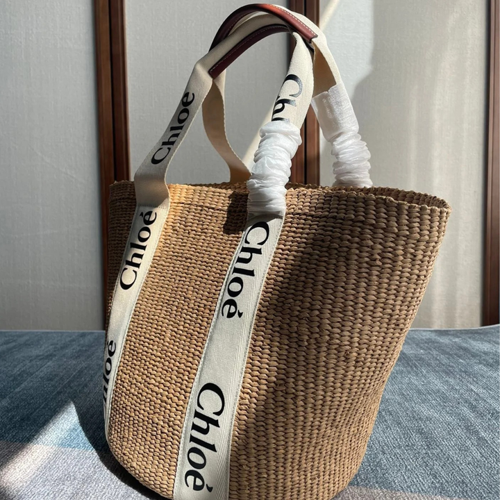 Chloé - Bolso grande tipo cesta Woody