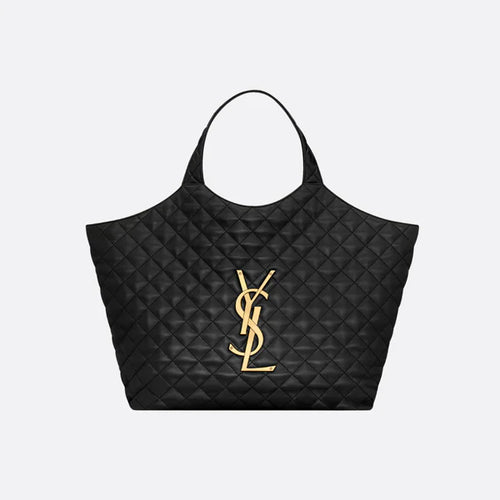Saint Laurent – Bolso Icare de piel de cordero acolchada