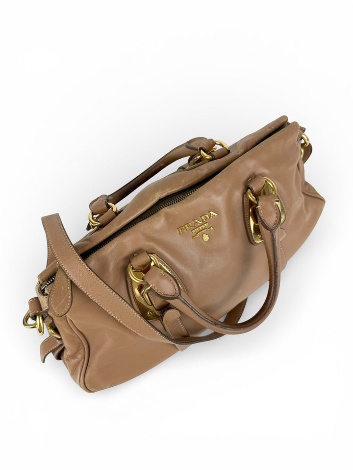 2010s Prada Nappa Leather 2Way Handbag