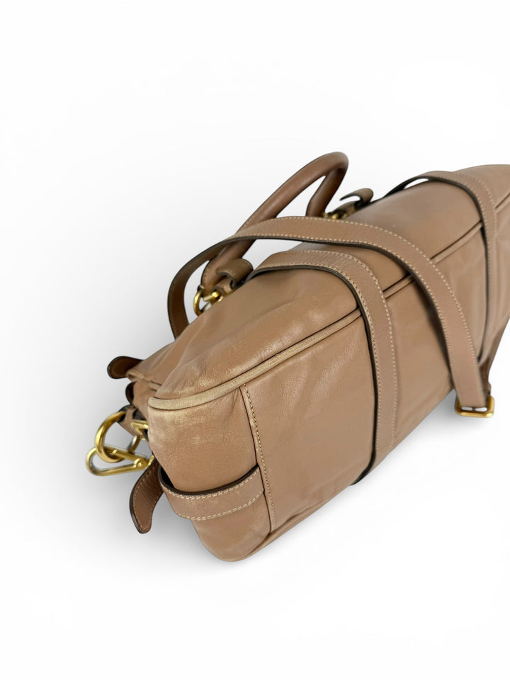 2010s Prada Nappa Leather 2Way Handbag