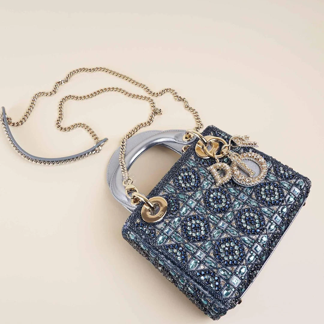 Dior – Bolso Lady Dior Mini Pearls