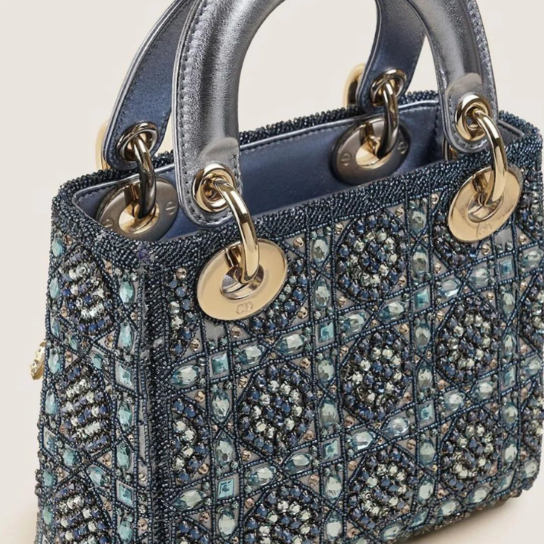 Dior – Bolso Lady Dior Mini Pearls