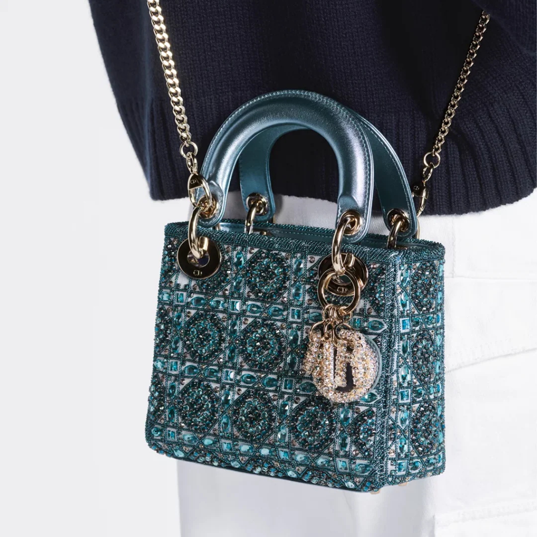 Dior – Bolso Lady Dior Mini Pearls
