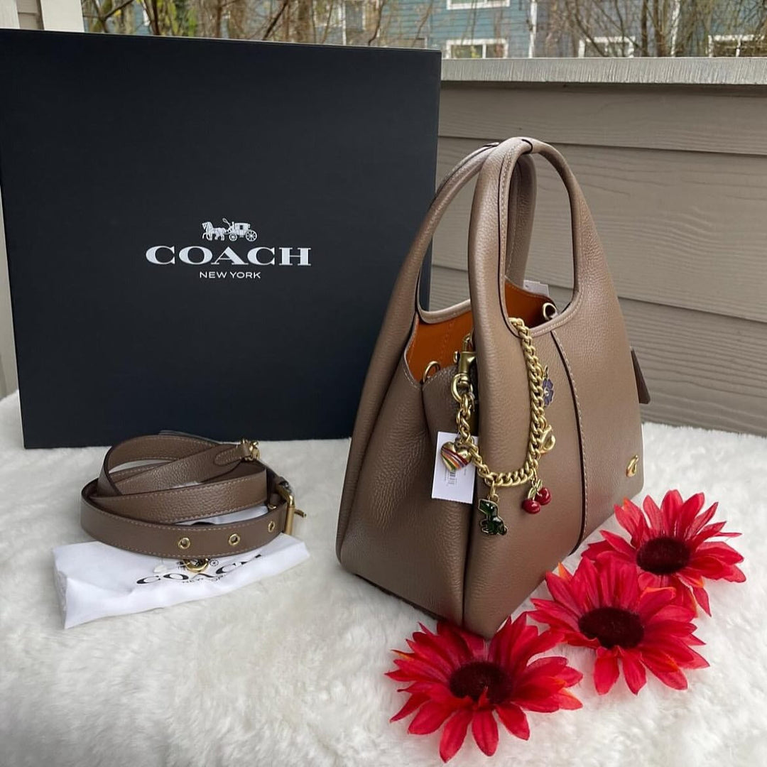 Bolso bandolera Coach Lana 23 Marrón